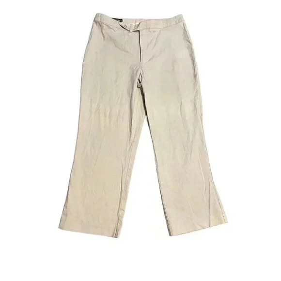 Land’s End Khaki Chino Crop Pants - Picture 1 of 7